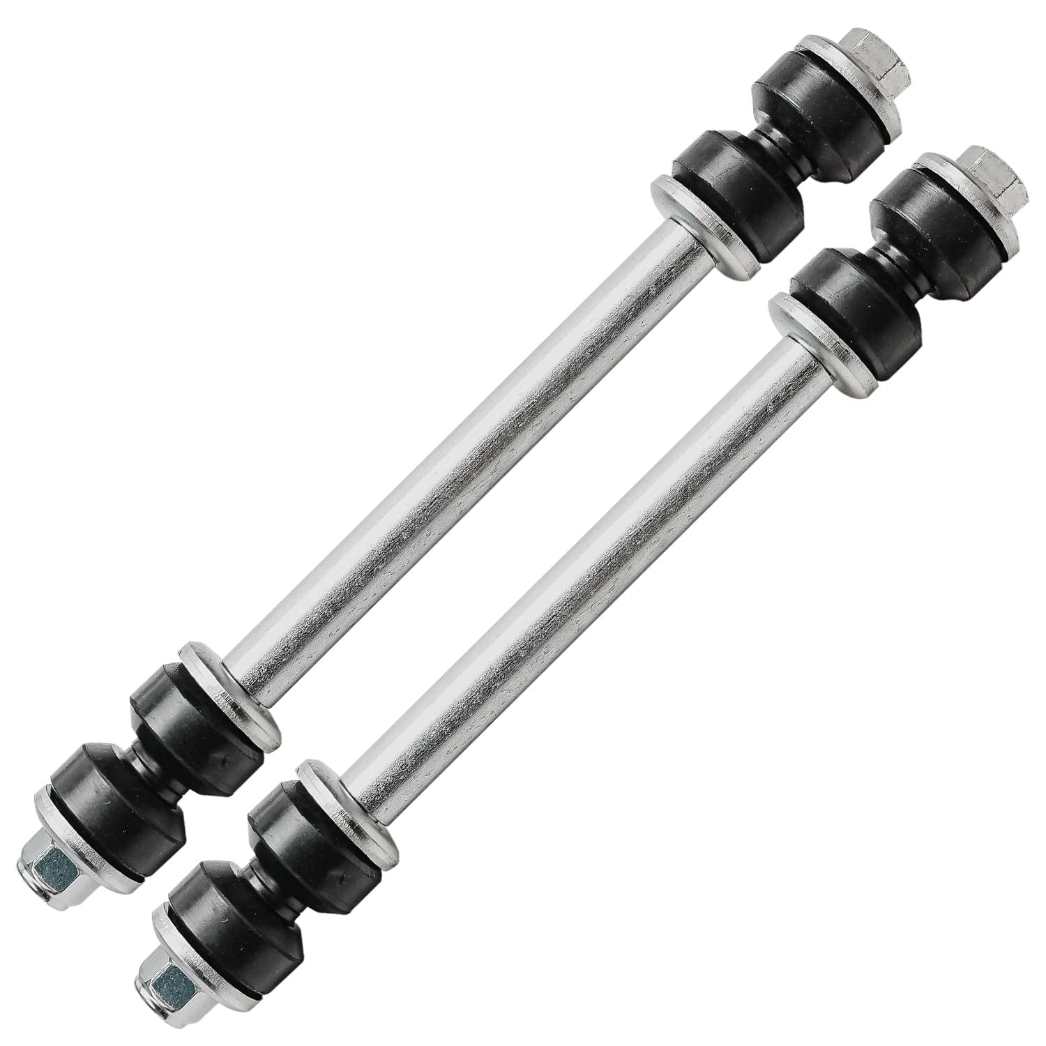 Detroit Axle - Front 12pc Suspension Kit for 2WD 2000-2001 Dodge Ram 1500, 2 Upper Control Arms 2 Lower Ball Joints 4 Outer & Inner Tie Rods 2 Sway Links 1 Pitman Arm 1 Idler Arm Replacement