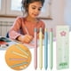 thumbnail image 1 of Oficina y papelería, accesorios de escritorio, bolígrafo retráctil de gel con forma de flor, punta de 0,5 mm, ideal para escribir en la escuela, artículos de oficina para estudiantes adultos, escribir, 1 of 9
