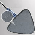 thumbnail image 2 of Ikoopy 3Pcs Triangle Mop Replacement Pads Microfiber Mop Replacement Heads for Wet Dry Reusable Washable Mop Pads Replacement Pads A, 2 of 10