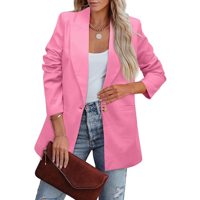 Puntoco moda mujer Casual bolsillos manga larga Casual sólido abrigo cárdigan blusa Puntoco Puntoco-2724