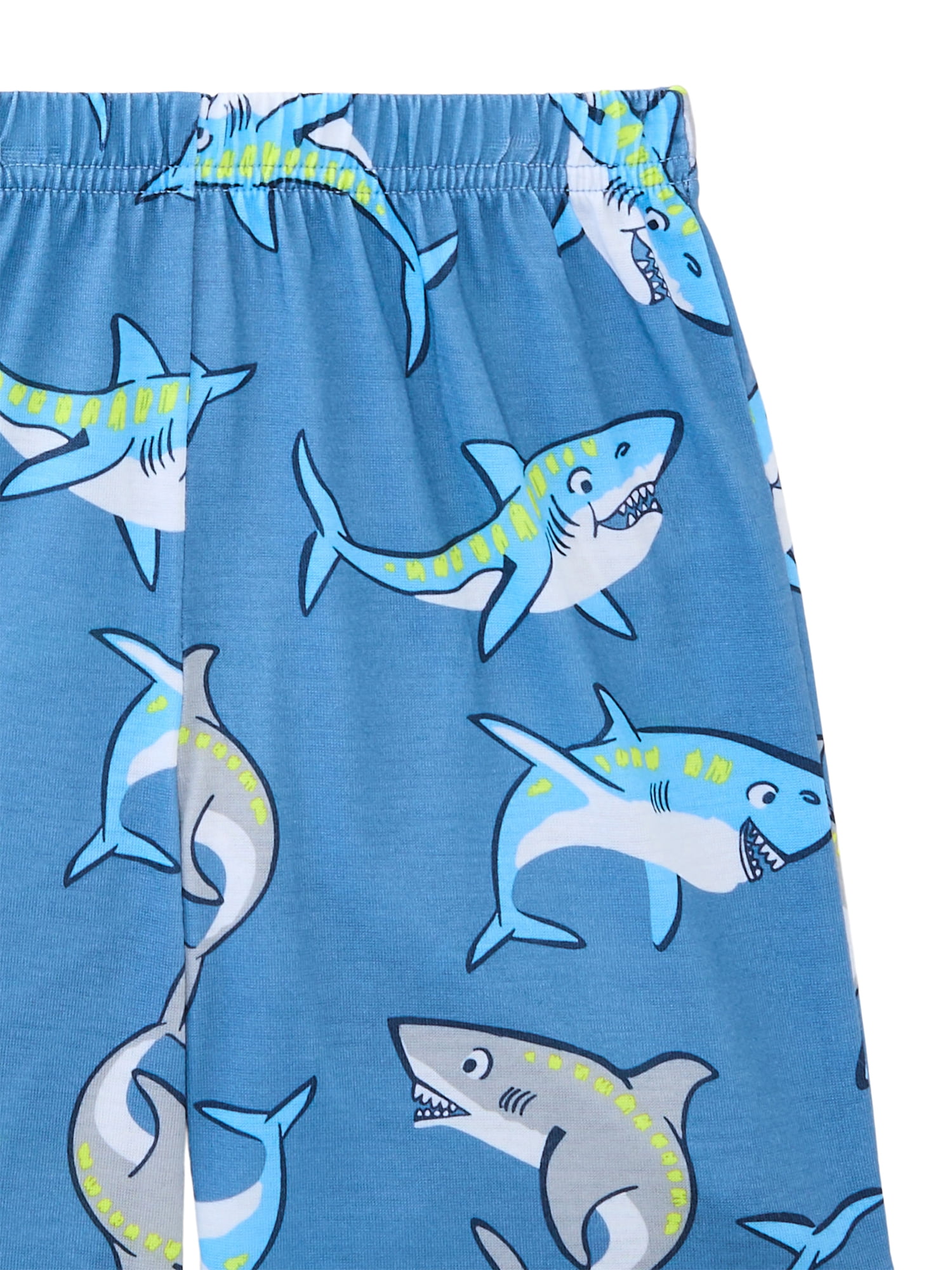 Wonder Nation Boys Tee and Shorts Pajama Set, 2-Piece, Sizes 4-18