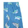 thumbnail image 3 of Wonder Nation Boys Tee and Shorts Pajama Set, 2-Piece, Sizes 4-18, 3 of 3