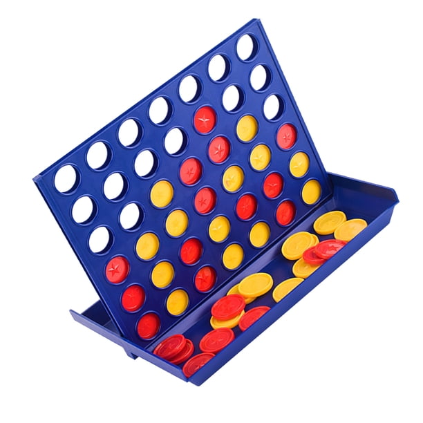 Juego De Mesa 4 En Línea, Tablero 4 En Educativo Que Desarrolla El Pensamiento Lógico Para El Día A Día