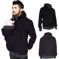 thumbnail image 3 of Suéter de canguro multifuncional para papá con explosiones de deseos, suéter de otoño e invierno para hombre, abrigo Spot, 3 of 5