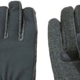 thumbnail image 2 of Isotoner Smartouch Active Womens Gray Sherpa Touchscreen Text Gloves S/M, 2 of 2