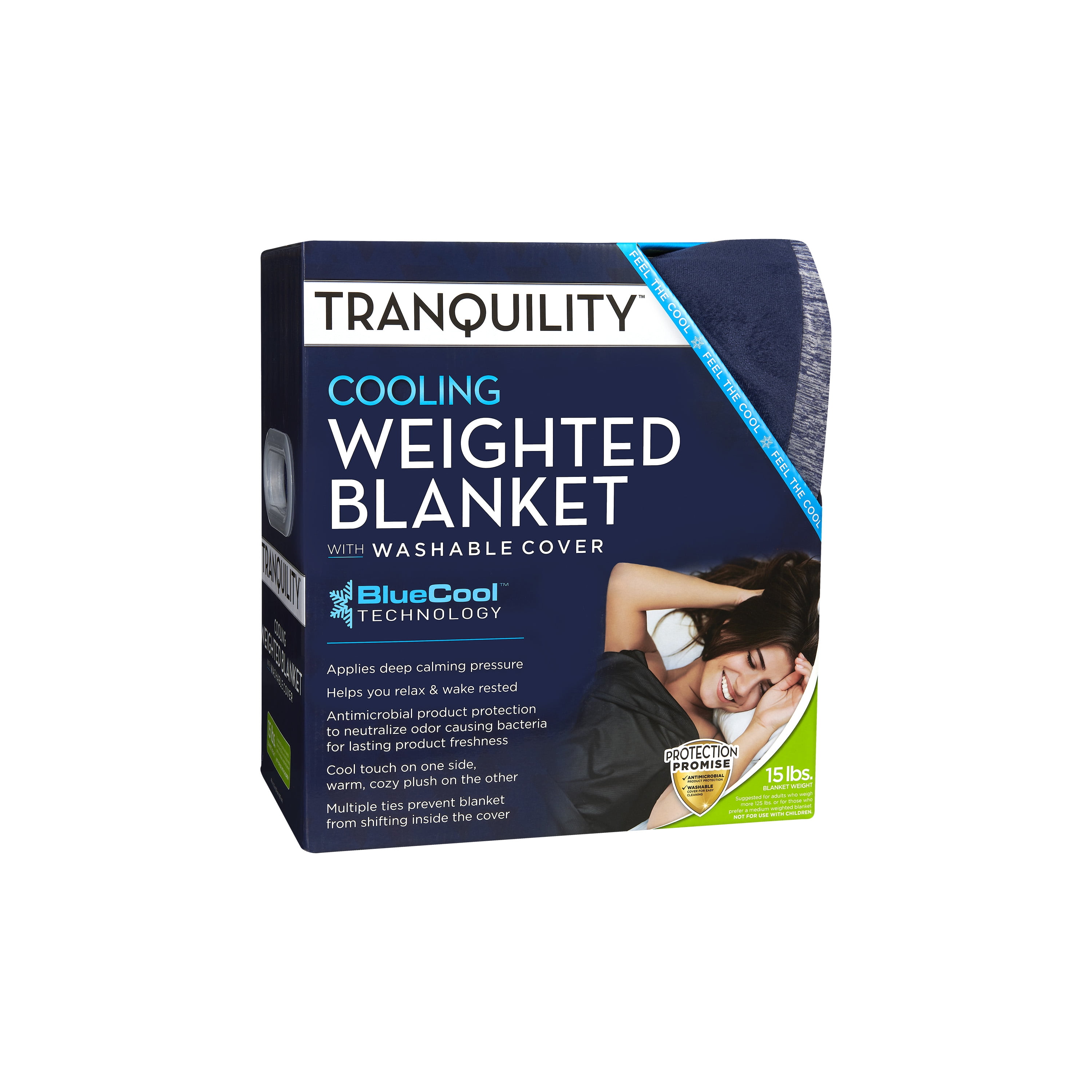 Tranquility Cooling Weighted Blanket 15lb