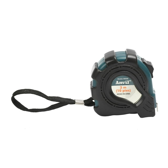 Cinta Métrica Anvil Acero Y Plástico 3 M