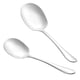 thumbnail image 1 of EeaseMX BESTONZON 2 cucharas de acero inoxidable para servir, cucharas para platos occidentales, cucharas para servir la cena y cucharas para platos de arroz, 1 of 7