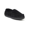 thumbnail image 2 of DF by Dearfoams Men's Adam Velour Moccasin with Memory Foam Slippers (Indoor/Outdoor), 2 of 7
