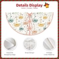 thumbnail image 3 of KLL Christmas Tree Skirt,Party Decorations Farmhouse for Christmas Decorations Holiday Party 36" -Dandelion, 3 of 6