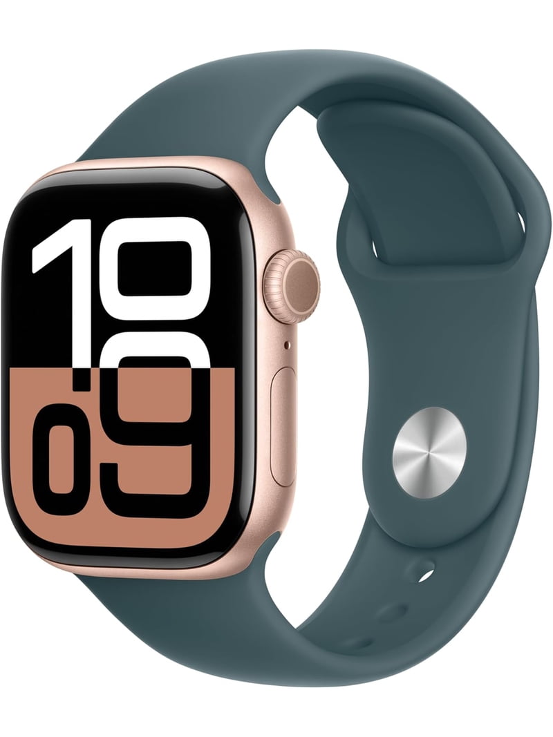 Apple Watch Band - Sport Band (42mm) - Lake Green - M/L - Walmart.com