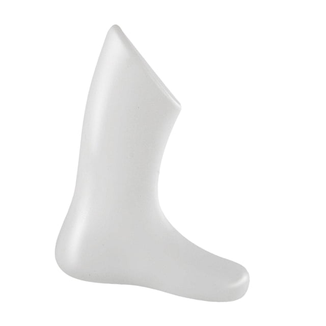 Maniquí de pie para niños, forma de pie, exhibición para sandalias, modelos de pie para niños Blanco 14 cm