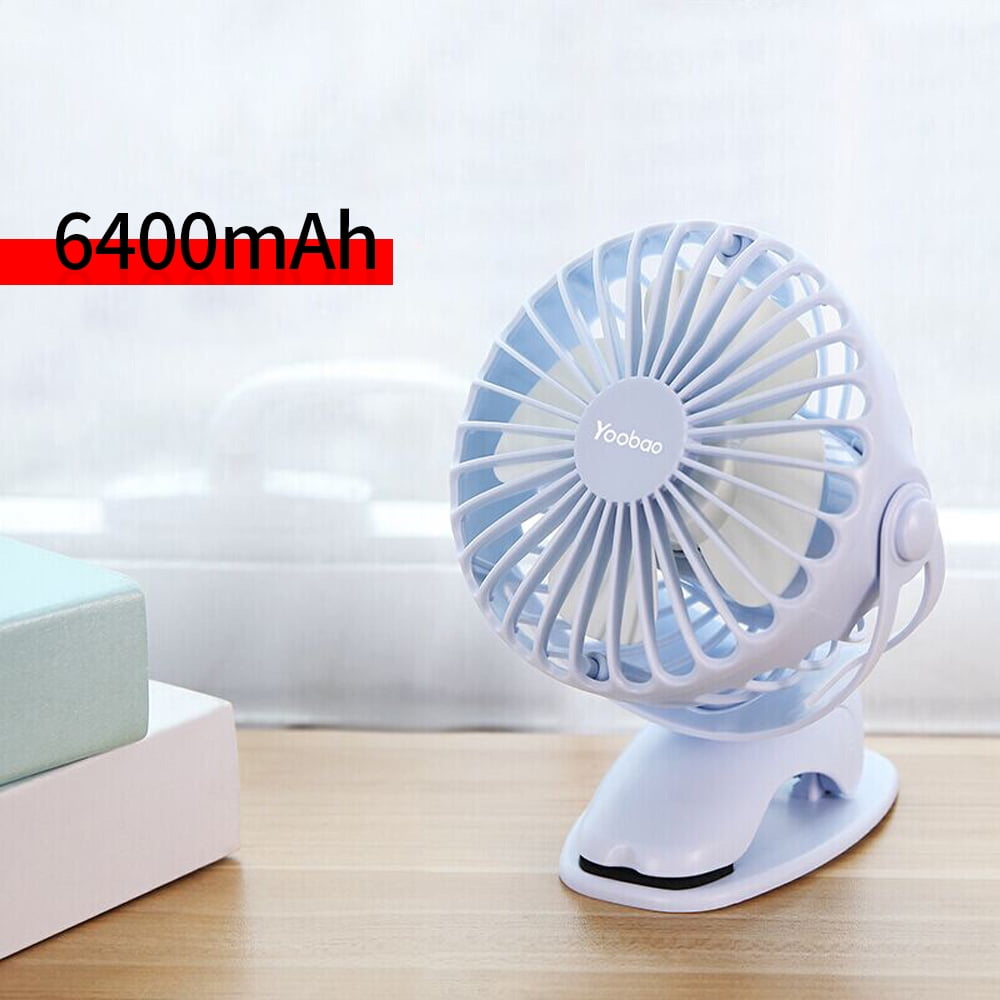 Yoobao YF04 USB Fan Rechargeable Handheld Mini Fan Clip Desktop 4