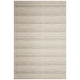 thumbnail image 5 of Liora Manne Miranda Tweed Stripe Indoor Outdoor Area Rug Silver/Brown, 5 of 5