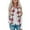 B-Pink, variant on Women's Plaid Flannel Shirts - Vests for Women Fall Winter Plaid Print Sleeveless Zip-up Fleece Jackets Vests with Pockets