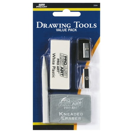 Pro Art Eraser Sharpener Stump Drawing Value Pack (Best Eraser For Drawing)