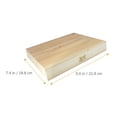 thumbnail image 2 of CTIRCHIU Natural Wood Microscope Slide Storage Holder with Metal Buckle for Secure Specimens, 2 of 8