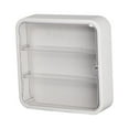 thumbnail image 1 of Caja de almacenamiento de 3 niveles CUTICAT Vitrina de montaje en pared para figuras color blanco, 1 of 8