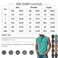 thumbnail image 3 of Mens Sleeveless Shirt Quarter Zip Muscle Tank Top Washed Vintage Shirts Chest Pocket Casual Retro Summer Top, 3XL, 3 of 4