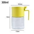 thumbnail image 2 of Frascos de vidrio para especias, recipientes para especias a prueba de humedad con cucharas, juego de 2 frascos para especias de 300 ml, 2 of 5