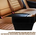 thumbnail image 4 of 2 cajas de almacenamiento para huecos de asientos de coche, organizador de relleno para huecos de asientos de coche con portavasos., 4 of 5