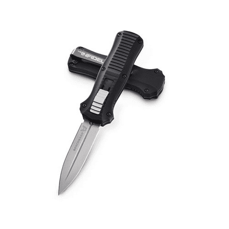 Benchmade Mini Infidel Satin Plain Double Edge Dagger 6061 (Best Price Benchmade Infidel)