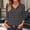 Black women polka dot blouse a1, variant on thefmos Women Polka Dot Pullover Tops for Fall Winter Dressy Casual Trendy 3/4 Sleeve V Neck Blouses Loose Fit Comfy Basic Tshirt Office Work Clothes, Blue 2XL