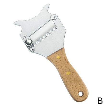 

Steel Truffle Slicer Cutter Wooden Handle 18.8*8*1.4cm L6B6