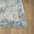 thumbnail image 5 of LR Home Alison Bela Abstract Indoor Polyester Area Rug, Gray/Brown, 9' x 12', 5 of 5