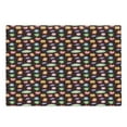 thumbnail image 1 of Alien Cutting Board, Abstract Beings with Facial Expressions Crying Laughing Happy Colorful Stars, Decorative Tempered Glass Cutting and Serving Board, Large Size, Multicolor, by Ambesonne, 1 of 1