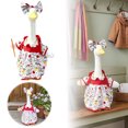 thumbnail image 2 of Back to School Porch Goose Outfits, Student Goose Outfit with Red School Bag and Bow Headband for Home School Classroom 23 Inch Goose Statue Lawn Patio Yard Garden Decor, 2 of 9