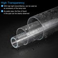 thumbnail image 5 of Uxcell Transparent Rigid Acrylic Pipe 15 mm ID x 19mm OD x 305mm Round Tube, 5 of 6