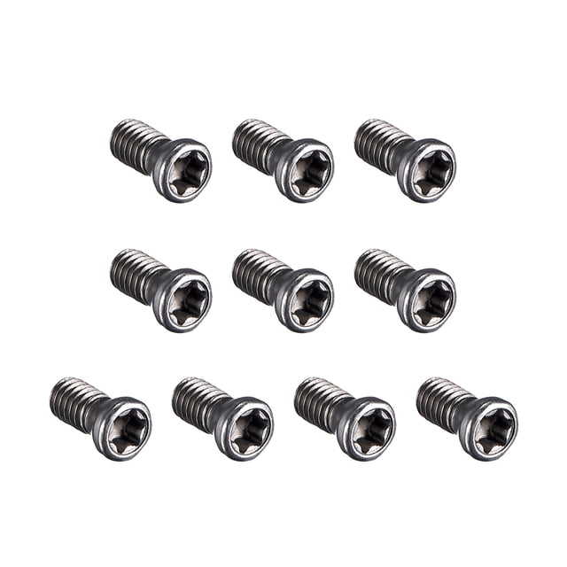 Tornillos Torx M3.5x10mm para reemplazar herramienta de torreta CNC con insertos de carburo 10pcs