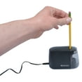 thumbnail image 6 of Westcott Ipoint Duo Pencil Sharpener, New, Dual-Powered, Battery and Electric, Black, 1-Count, 6 of 11