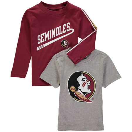 Florida State Seminoles Toddler Squad T-Shirt Combo Pack - Gray/Garnet