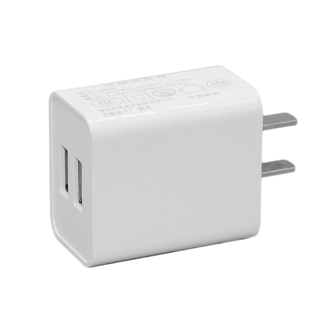 ZOUBAOQ 12W USB Wall Charger 2-Pack with Dual Port 2.4A/5V Plug USB
