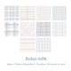 thumbnail image 1 of Papel De Notas Papel de notas a cuadros Bloc de notas de notas creativas Vintage para oficina en casa (Bobo Milk) Likrtyny Libre de BPA, 1 of 6