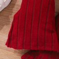 thumbnail image 5 of ﻿ Toddler Baby Girls Clothes Sets Ribbed Knit Long Sleeve Cropped Sweater Tops and Flare Jumpsuit Sets Fall Winter Soft Clothing Set for Girls 6 Years, 5 of 9