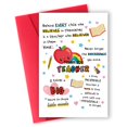 thumbnail image 1 of Tarjetas de agradecimiento a los profesores ATTLVV, lindas ideas para regalos de agradecimiento, 1 of 6