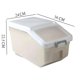 thumbnail image 2 of Caja de Almacenamiento de Arroz de 10 Kg, A Prueba de Insectos y Humedad, Dispensador de Cocina, Cubo para Harina y Cereales, Organizador de Alimentos., 2 of 5