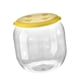 thumbnail image 5 of Otomano de almacenamiento de juguetes multifuncional, taburete de pecho de caja de juguetes, taburete de cambio de zapatos transparente para sala de amarillo redondo Gloria balde de almacenamiento, 5 of 9