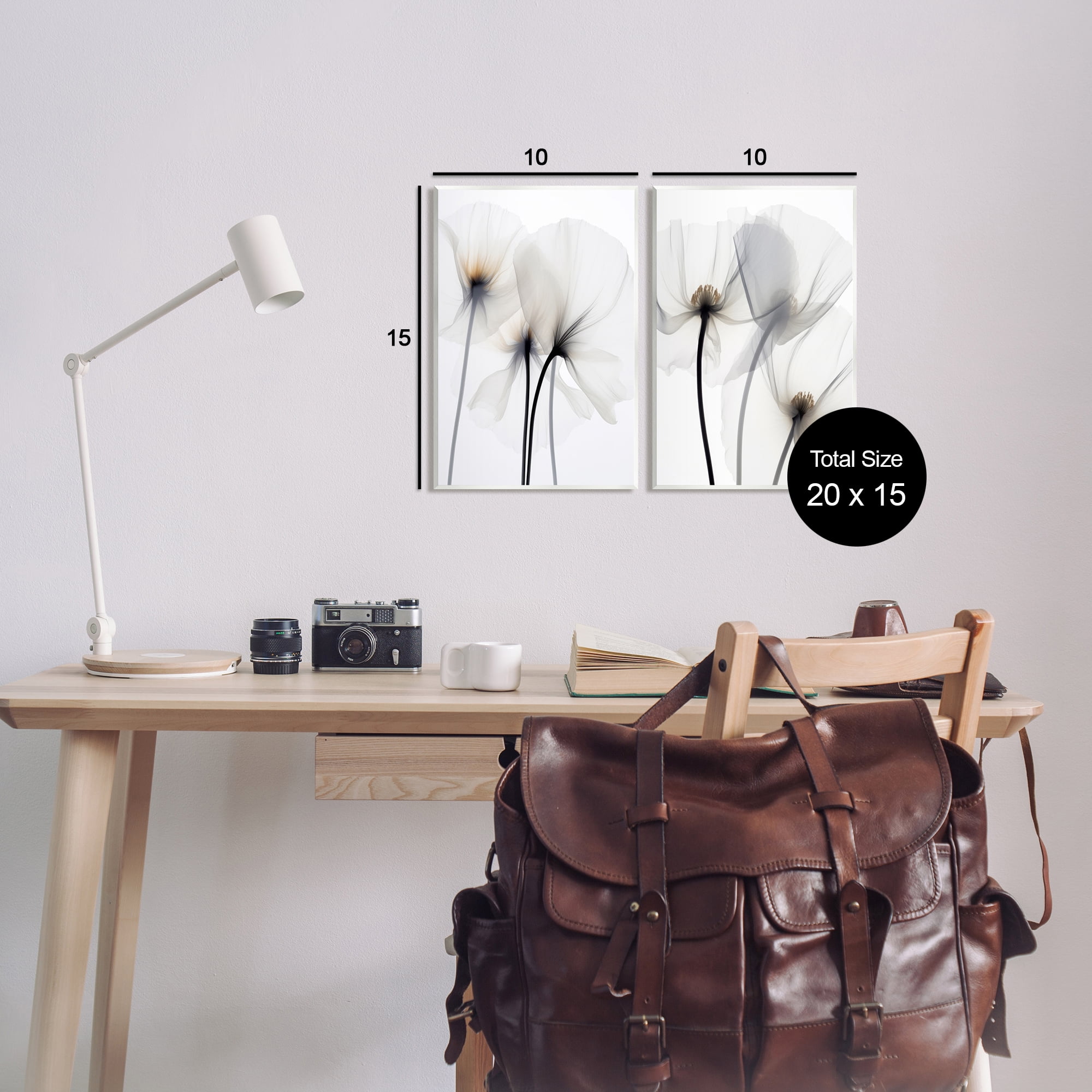 Stupell Industries White Flower Photography Botanical & Floral Photography Unframed Art Print Wall Art, 10 x 15