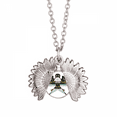 thumbnail image 1 of Kite Chinese Traditional Culture Pattern Sunflower Necklace Pendant Locket Jewelry, 1 of 3