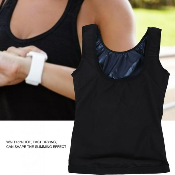 Chaleco Sauna para Sudar Faja Deportiva para Mujer Fajas para Hacer Ejercicio Chaleco de entrenamiento de cintura Trajes de Sudoracion Chaleco adelgazante termico para Gym Hacer Ejercicio Fit Ecomeon ...