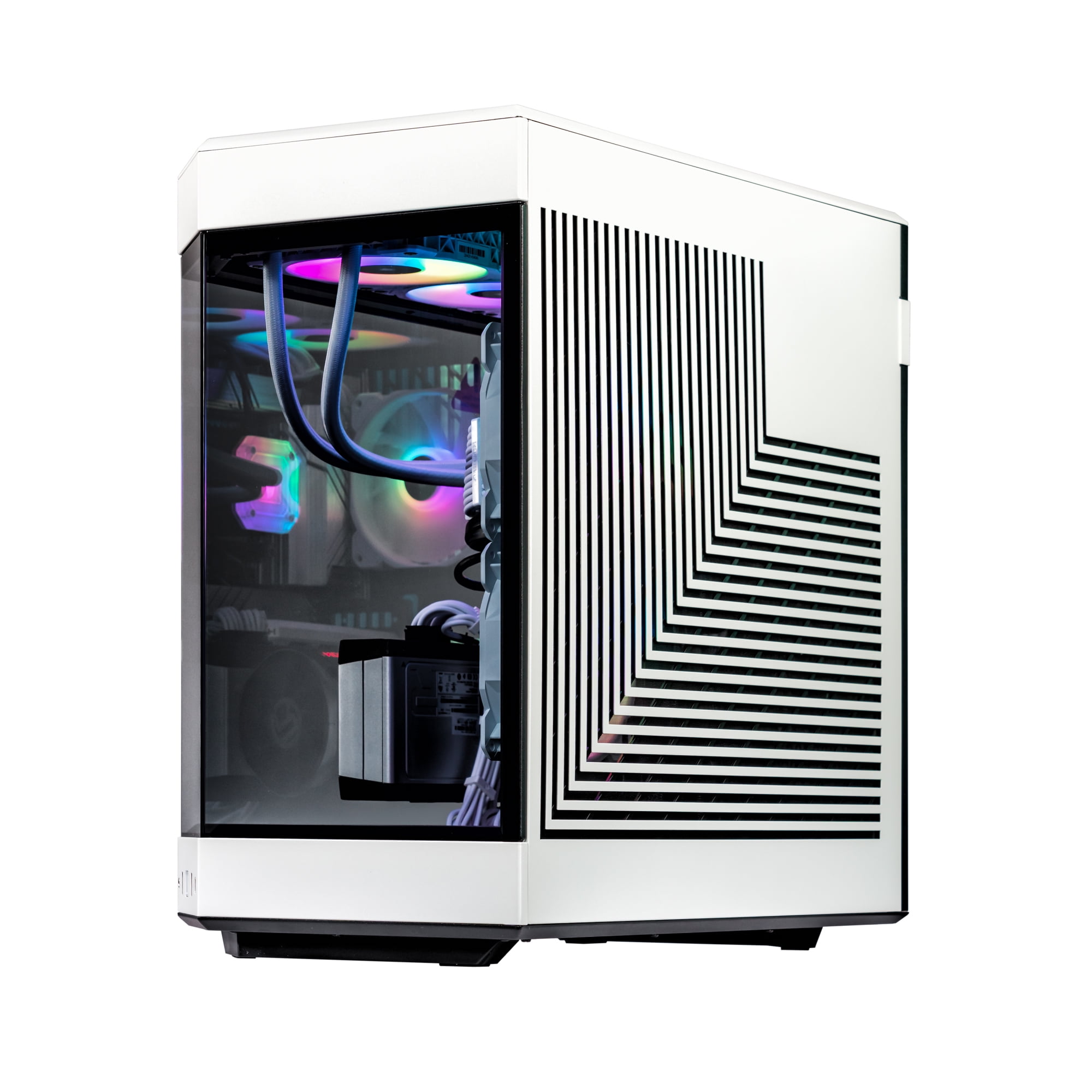 Velztorm Praetix Custom Built Gaming Desktop PC (Intel i9-14900K, GeForce RTX 5070 Ti, 32GB DDR5, 2TB PCIe SSD, RGB Fans, 360mm AIO, 1000W PSU, WiFi 6, Bluetooth 5.2, RJ-45, Win 11 Pro)