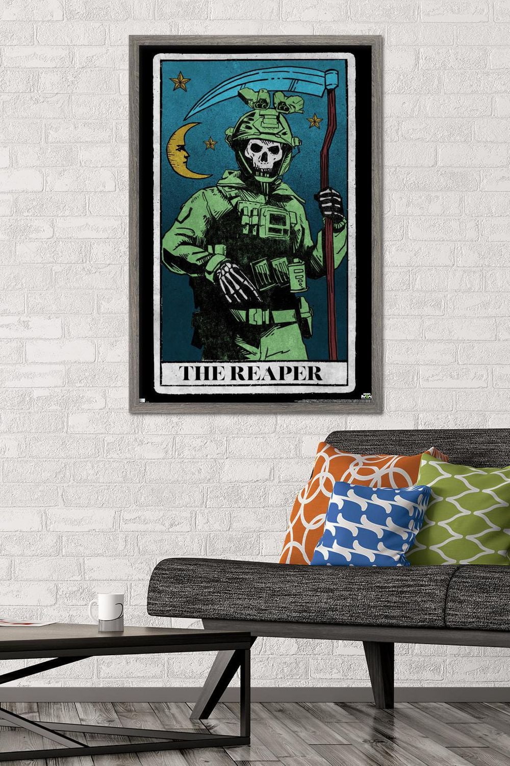 Call of Duty: Modern Warfare 2 - Ghost Tarot Card Wall Poster