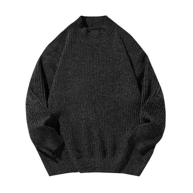 Admvng Mens Sweater Crew Neck Knit Pullover Soft Lightweight Long Sleeve,Sizes M-2XL