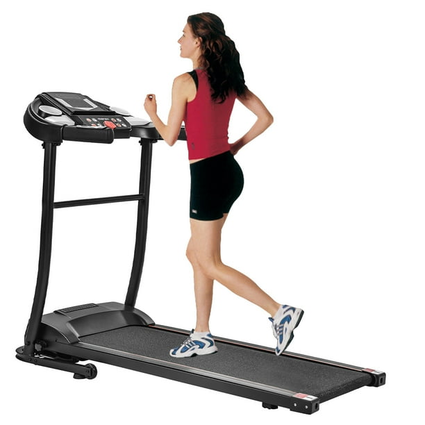 Folding Exercise Treadmills Machine with 16'' Wide Tread Belt, SEGMART