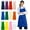 Multicolor, variant on 12 Pack Unisex Adjustable Waterproof Drip-Proof Aprons with 2 Pockets for Chef Cooking Kitchen Aprons BBQ Drawing Aprons Bulk