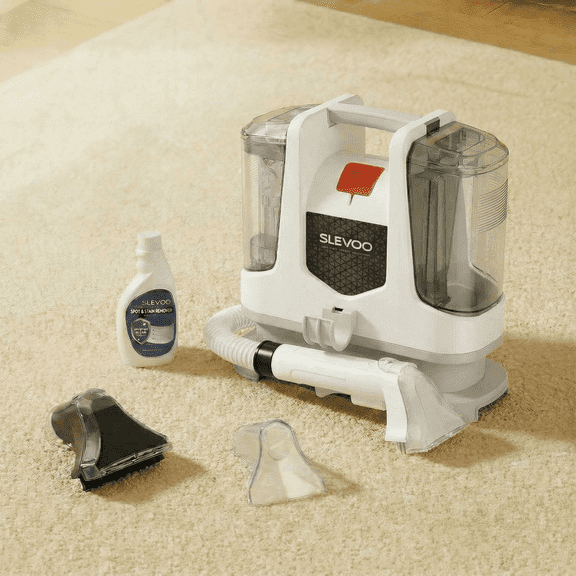 Upholstery Cleaner, Carpet Cleaner Machine with 12Kpa Strong Suction, 400W Powerful Motor, Spot Stain Remover for Pet Accident, Rugs, Carpet and Upholstery